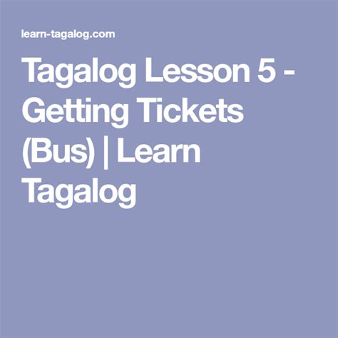 ticket in tagalog|TIKET: Tagalog.